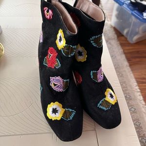 Multi Colored Betsy Johnson boots!
